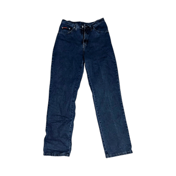 Blue denim jeans