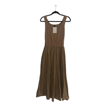 Begie midi dress