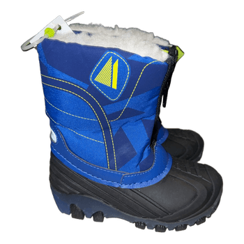 Blue winter boots