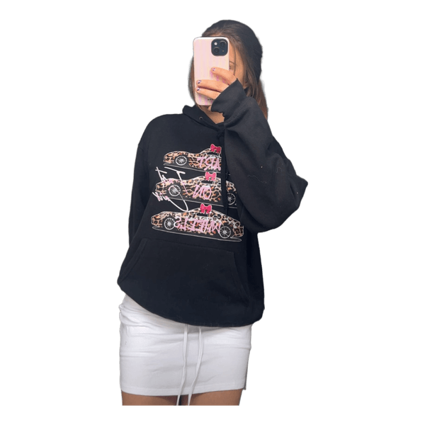 Sort art on wheels hoodie