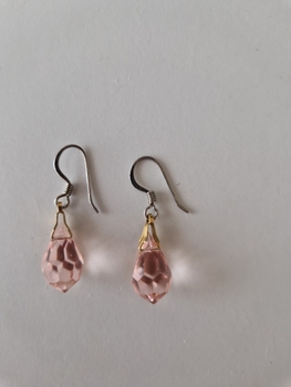 Pink Austrian Crystal Earrings