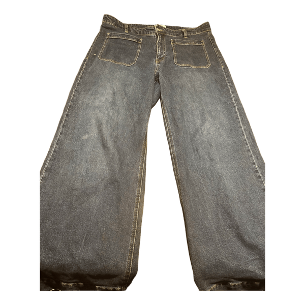Blå wide leg jeans