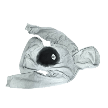 Light grey 8-ball hoodie