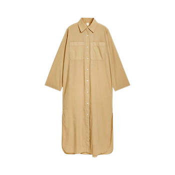 Arket cotton maxi shirt dress - new!