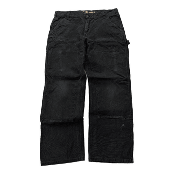 Black Carhartt relaxed fit trousers