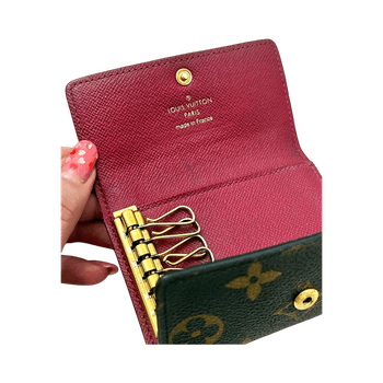 Louis Vuitton 6 key holder Monogram