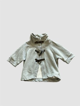 Only grey sweatshirt bolero