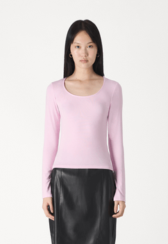 Soft touch jersey top