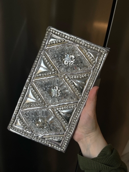 Balmain x Hm Hopea Strassi Clutch iltalaukku