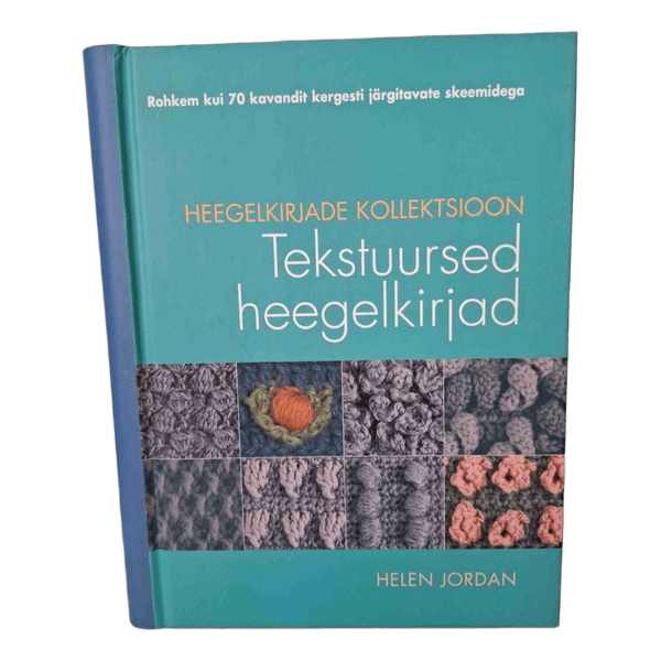 Tekstuursed heegelkirjad raamat