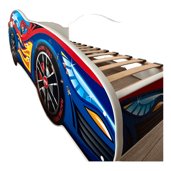 Kids race car bed
