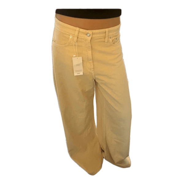 Gule wide leg jeans