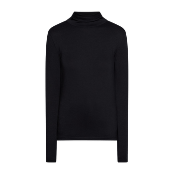 Black long-sleeve shirt
