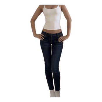 Dark blue skinny jeans
