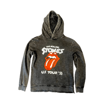 Harma huppari rolling stones -logolla