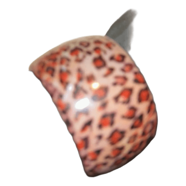 Leopard print armring