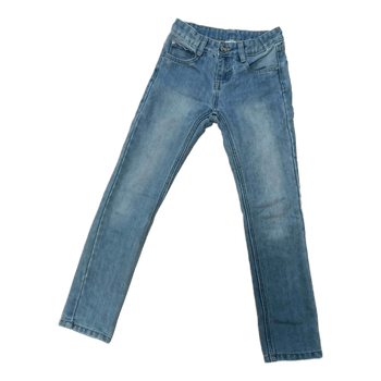 Blue denim jeans