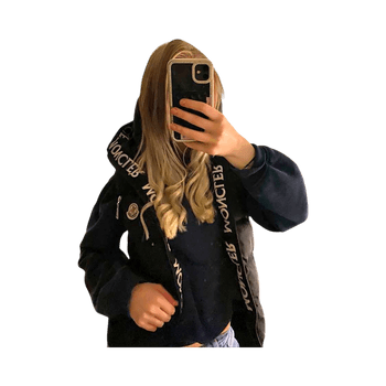 Moncler Black padded vest