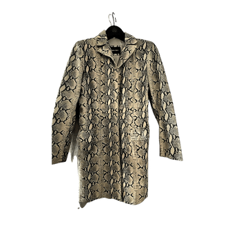 Bruno Magli pecari skin coat