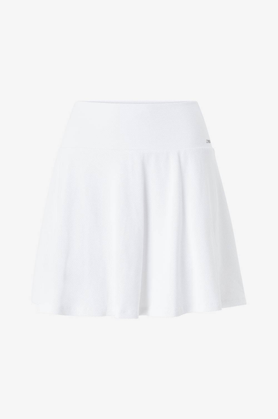 White Luxe Tennis Skirt