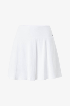 White Luxe Tennis Skirt