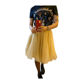 Yas skirt