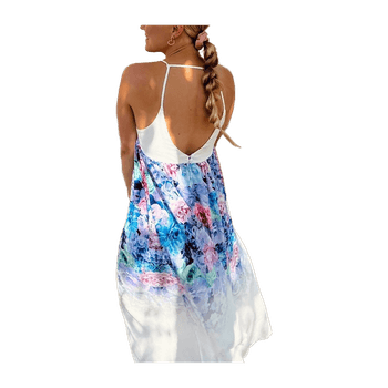 Kukkakuviollinen maxi mekko