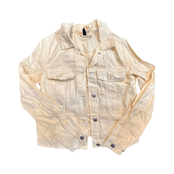 Divided yellow denim jacket