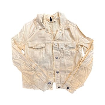 Divided yellow denim jacket