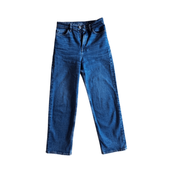 COS Straight blue jeans