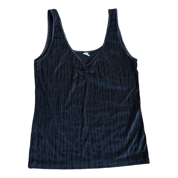 Black top with pattern