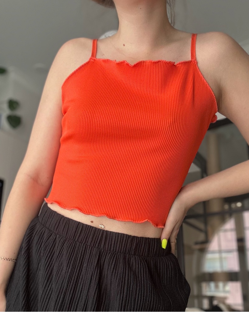 Bik Bok ribbed crop top