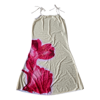 Kukkakuvioinen verkkomekko