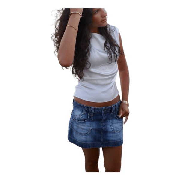 Vintage Denim mini nederdel