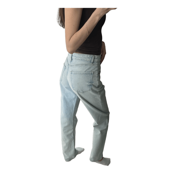 Light blue straight jeans