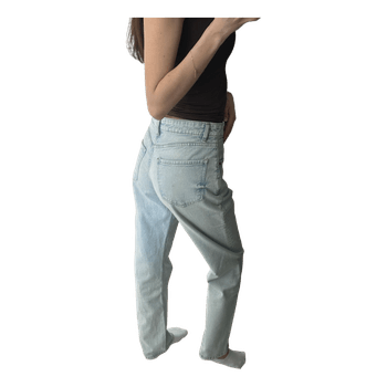 Light blue straight jeans