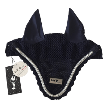Navy horse fly veil