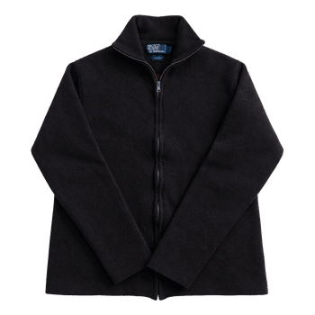 Ralph Lauren Black wool zip sweater
