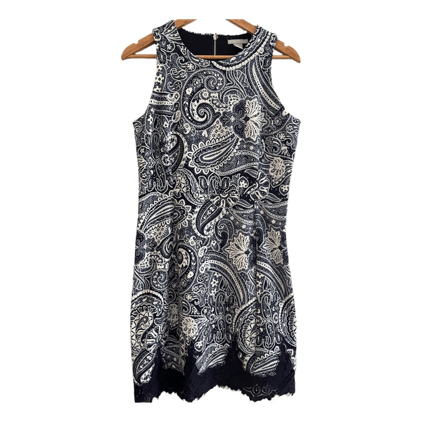 H&M paisley-kuvioinen hihaton mekko