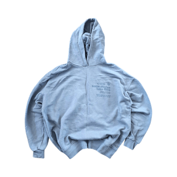 Pull&Bear light blue Hoodie