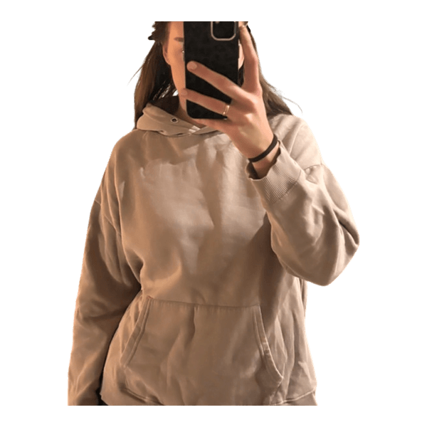 Light beige hoodie
