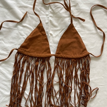 Boho fringe top