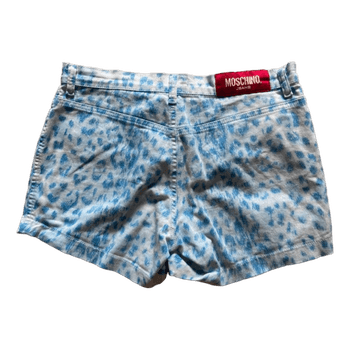 Moschino Jeans leopard shorts