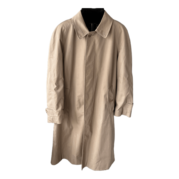 Burberrys' of London Trenchcoat / Herr – Beige/ Made in England