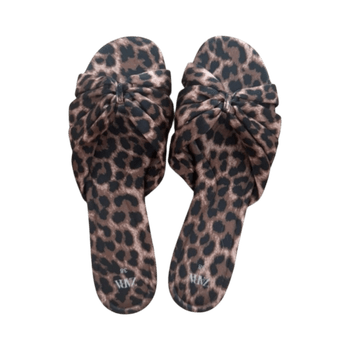 Leopard-print sandaalit