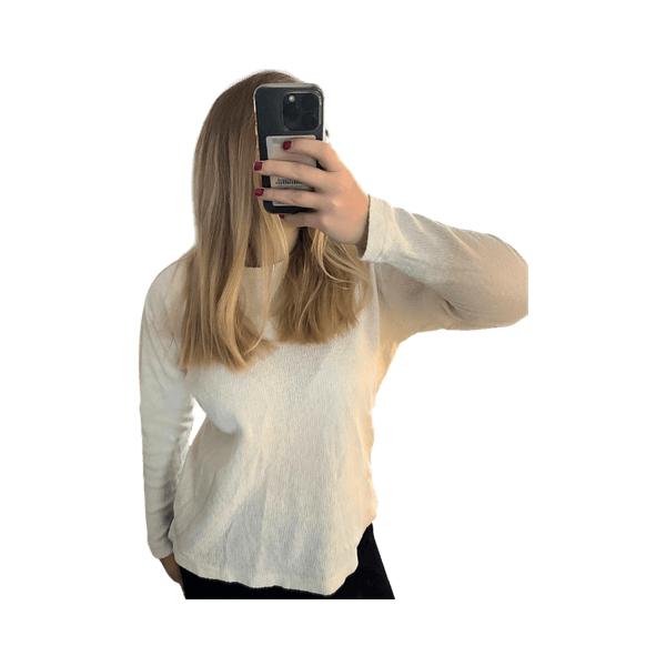 Valkoinen puuvillapaita