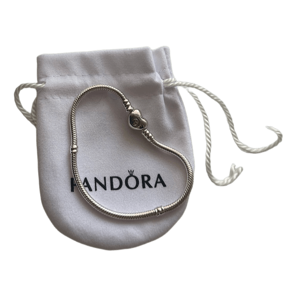 Pandora silver charm bracelet