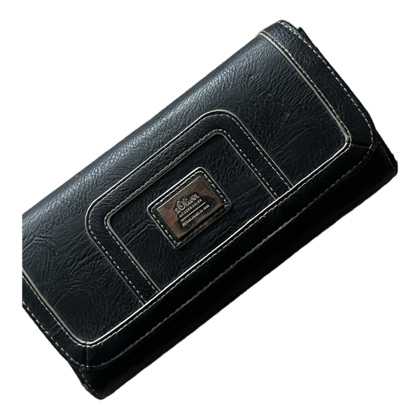 Black s.Oliver wallet