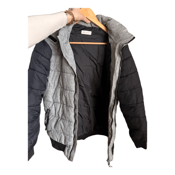 H&M hooded puffer jacket