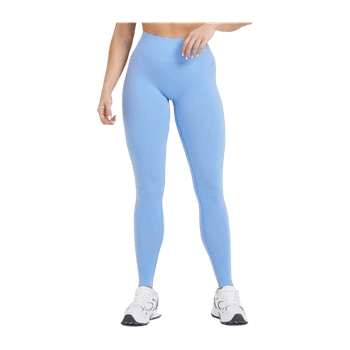 Blue seamless leggings